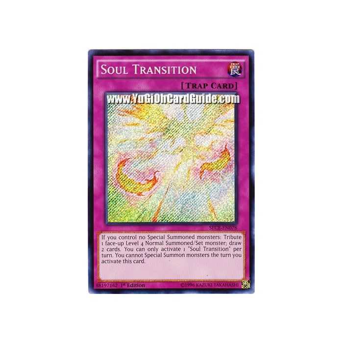 Soul Transition (Secret Rare) – Secrets of Eternity | Carta YUGIOH en México