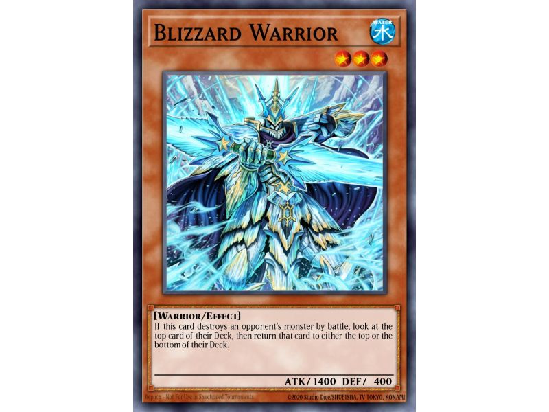 Blizzard Warrior (Duel Terminal Normal Parallel Rare)