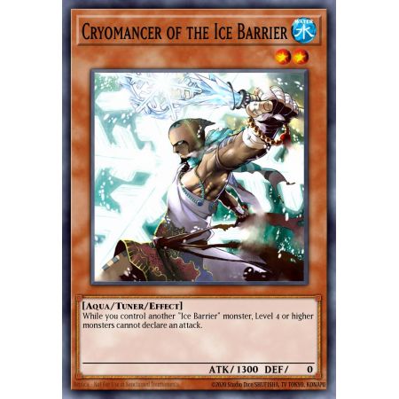 Cryomancer of the Ice Barrier (Duel Terminal Rare Parallel Rare)