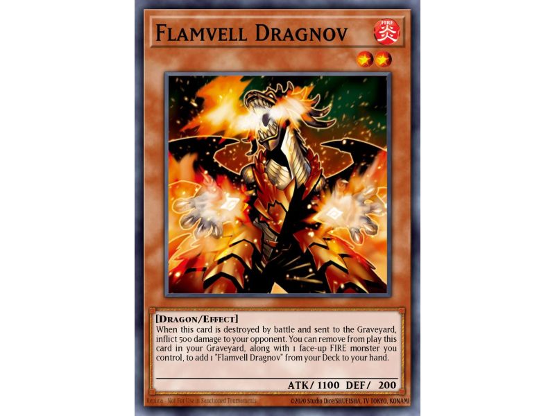 Flamvell Dragnov (Duel Terminal Normal Parallel Rare)