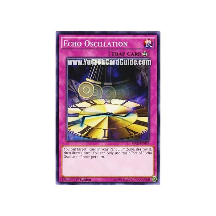 Echo Oscillation (Common) – Secrets of Eternity | Carta YUGIOH en México
