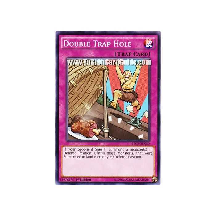 Double Trap Hole (Common) – Secrets of Eternity | Carta YUGIOH en México