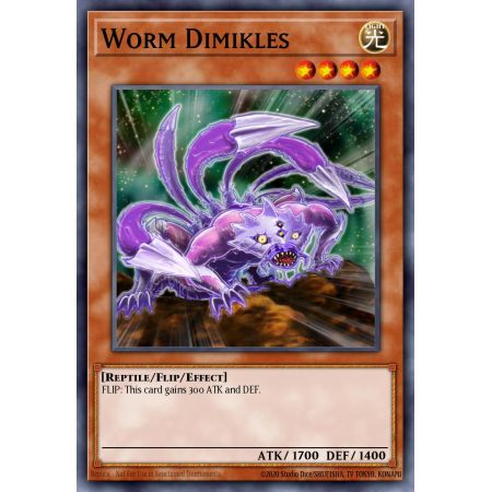 Worm Dimikles (Duel Terminal Normal Parallel Rare)