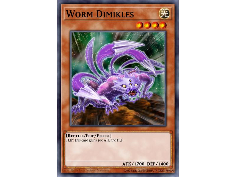 Worm Dimikles (Duel Terminal Normal Parallel Rare)