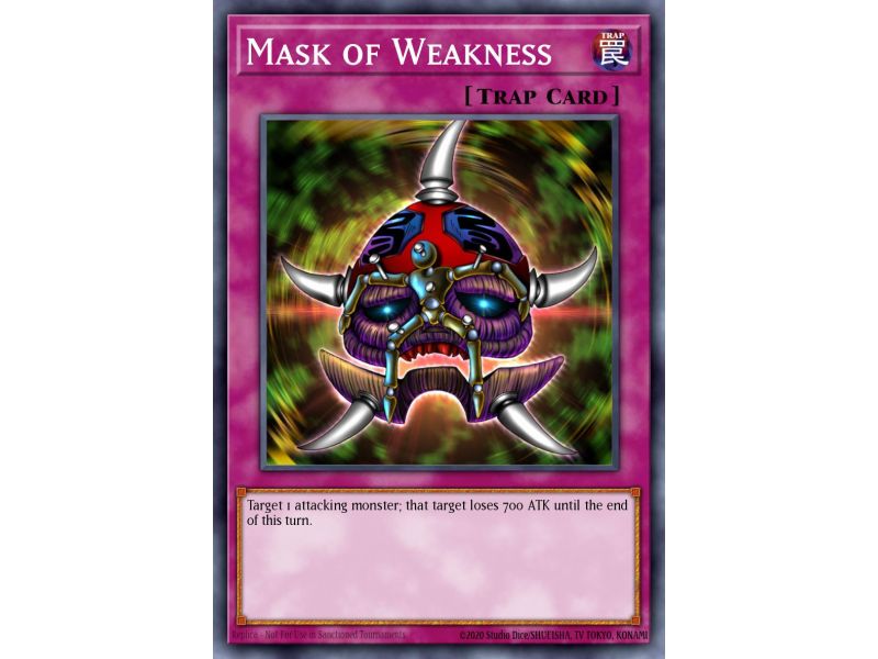 Mask of Weakness (Duel Terminal Normal Parallel Rare)