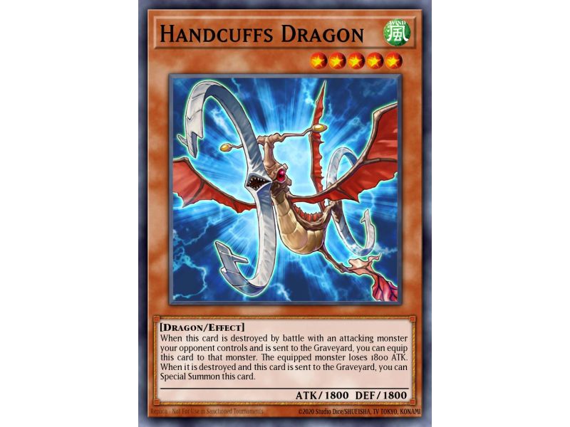 Handcuffs Dragon (Duel Terminal Normal Parallel Rare)