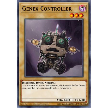 Genex Controller (Duel Terminal Rare Parallel Rare)