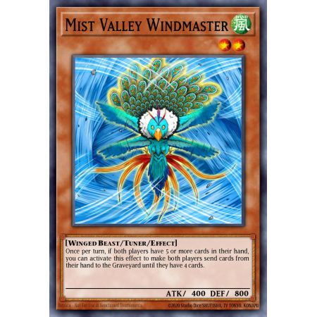 Mist Valley Windmaster (Duel Terminal Normal Parallel Rare)