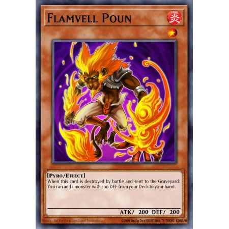 Flamvell Poun (Duel Terminal Rare Parallel Rare)
