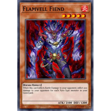 Flamvell Fiend (Duel Terminal Super Parallel Rare)