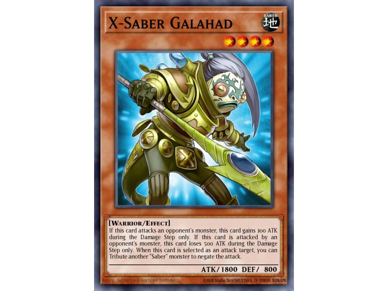 X-Saber Galahad (Duel Terminal Rare Parallel Rare)