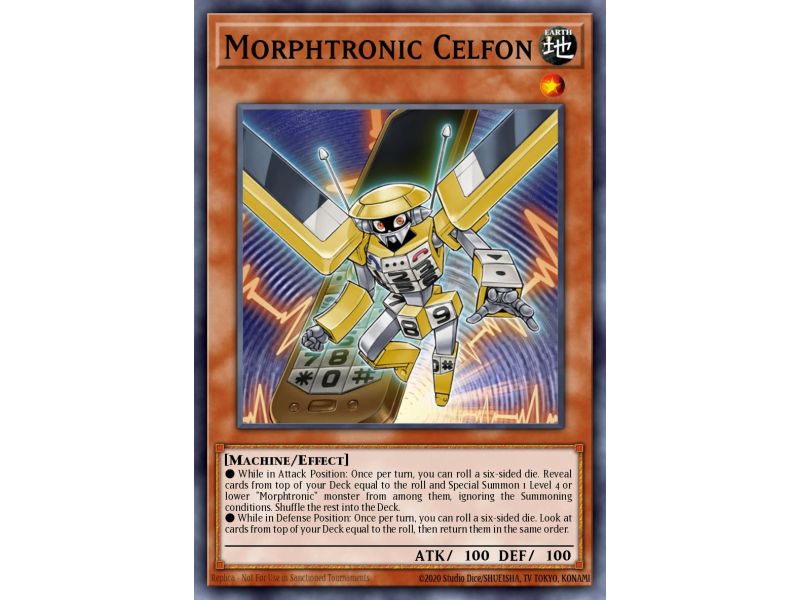 Morphtronic Celfon (Duel Terminal Normal Parallel Rare)