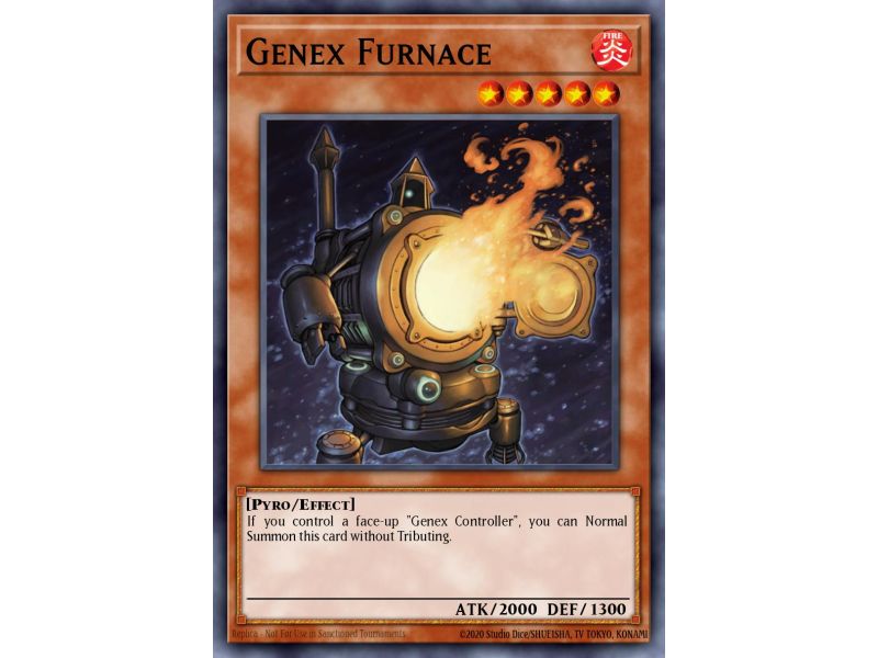 Genex Furnace (Duel Terminal Rare Parallel Rare)