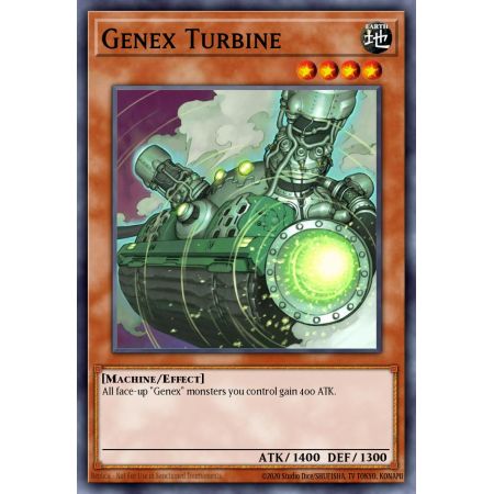Genex Turbine (Duel Terminal Rare Parallel Rare)