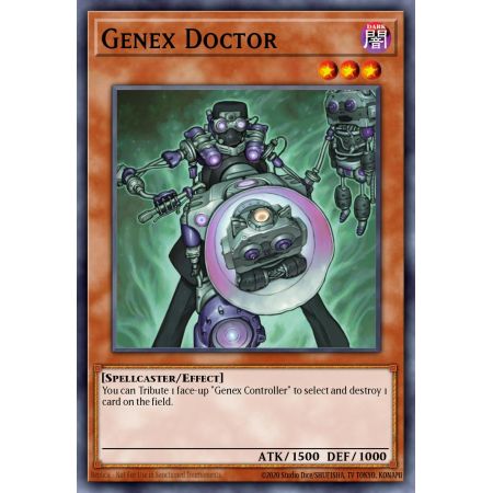 Genex Doctor (Duel Terminal Normal Parallel Rare)