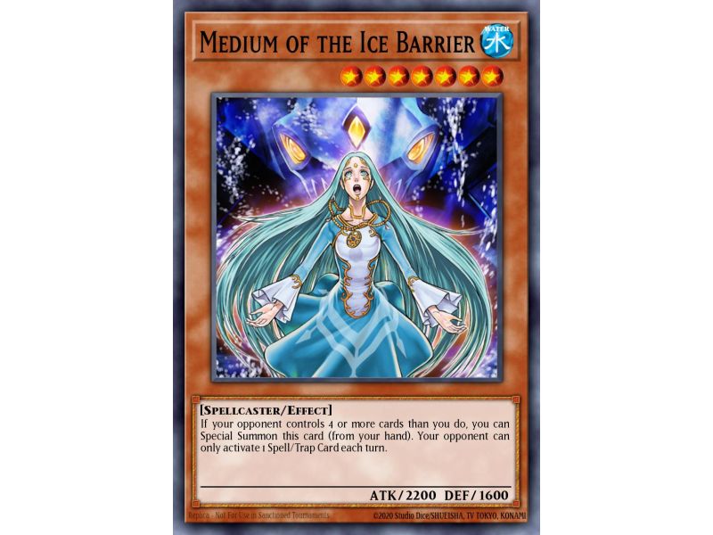 Medium of the Ice Barrier (Duel Terminal Normal Parallel Rare)