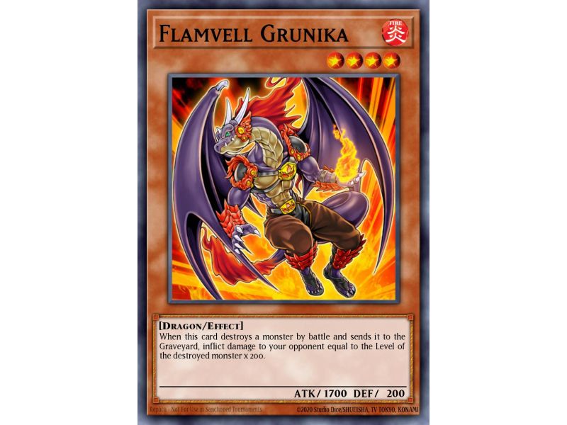 Flamvell Grunika (Duel Terminal Normal Parallel Rare)