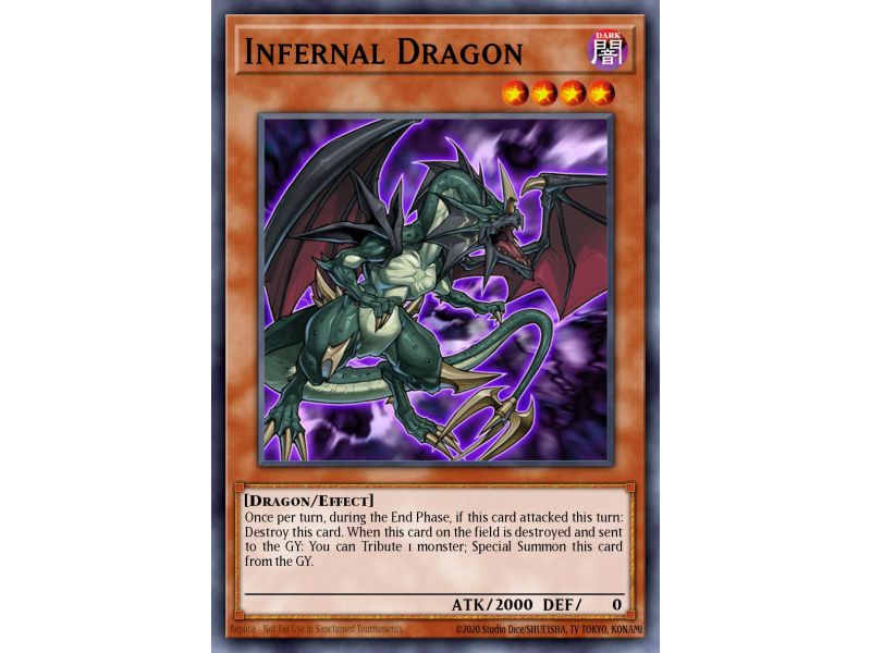 Infernal Dragon (Duel Terminal Normal Parallel Rare)