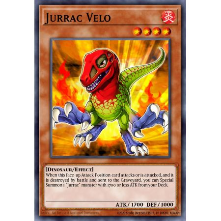 Jurrac Velo (Duel Terminal Rare Parallel Rare)