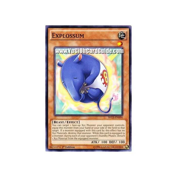 Explossum – Secrets of Eternity | Carta YUGIOH en México