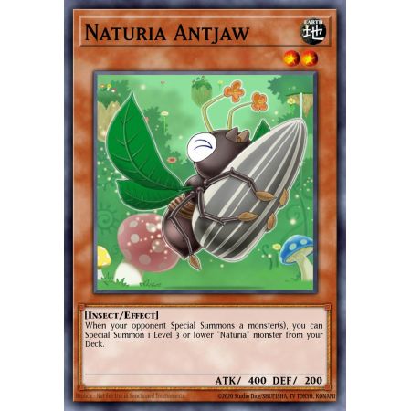 Naturia Antjaw (Duel Terminal Normal Parallel Rare)