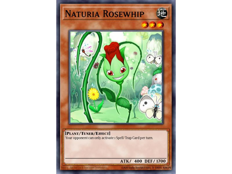 Naturia Rosewhip (Duel Terminal Rare Parallel Rare)