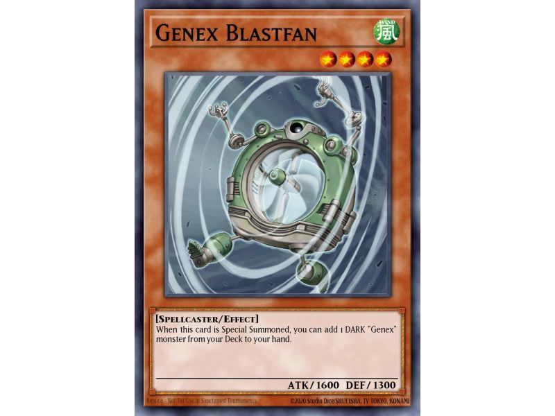 Genex Blastfan (Duel Terminal Normal Parallel Rare)
