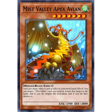 Mist Valley Apex Avian (Duel Terminal Rare Parallel Rare)