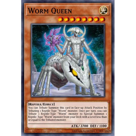 Worm Queen (Duel Terminal Super Parallel Rare)