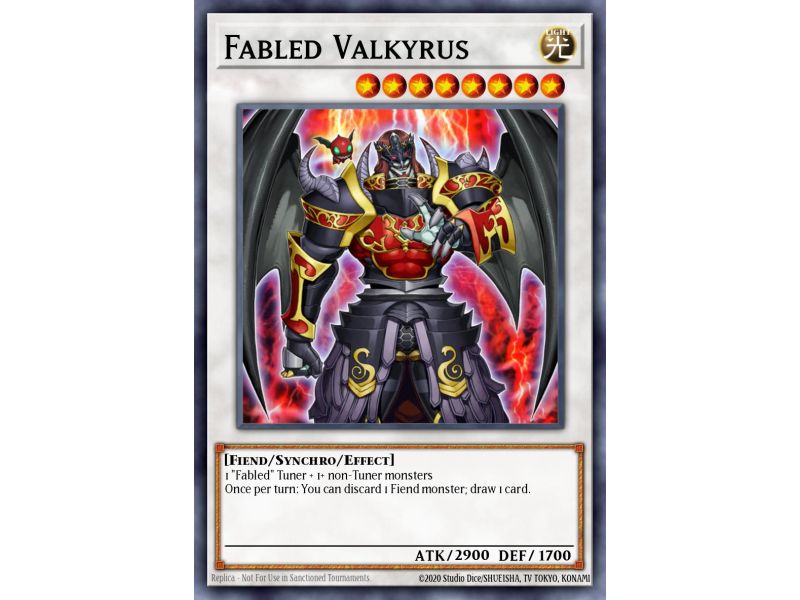 Fabled Valkyrus (Duel Terminal Ultra Parallel Rare)