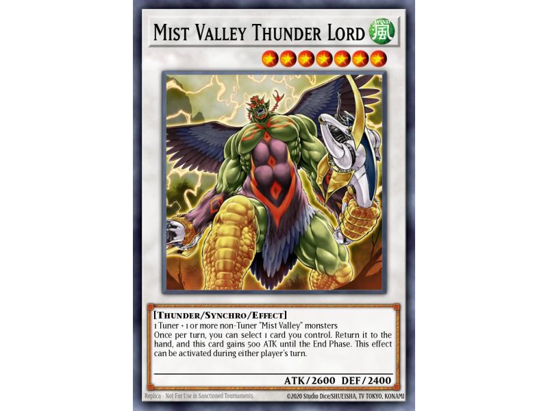 Mist Valley Thunder Lord (Duel Terminal Ultra Parallel Rare)