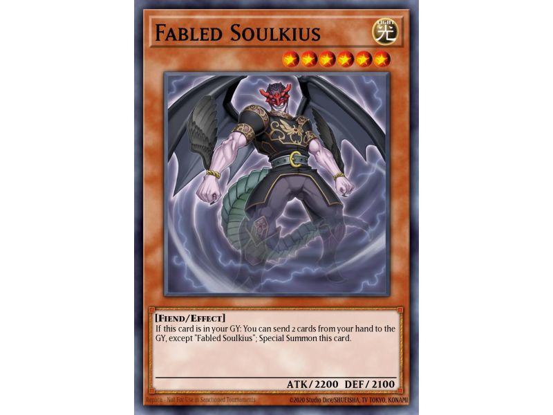 Fabled Soulkius (Duel Terminal Super Parallel Rare)