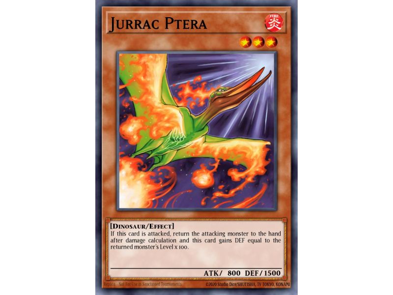 Jurrac Ptera (Duel Terminal Normal Parallel Rare)
