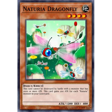 Naturia Dragonfly (Duel Terminal Normal Parallel Rare)