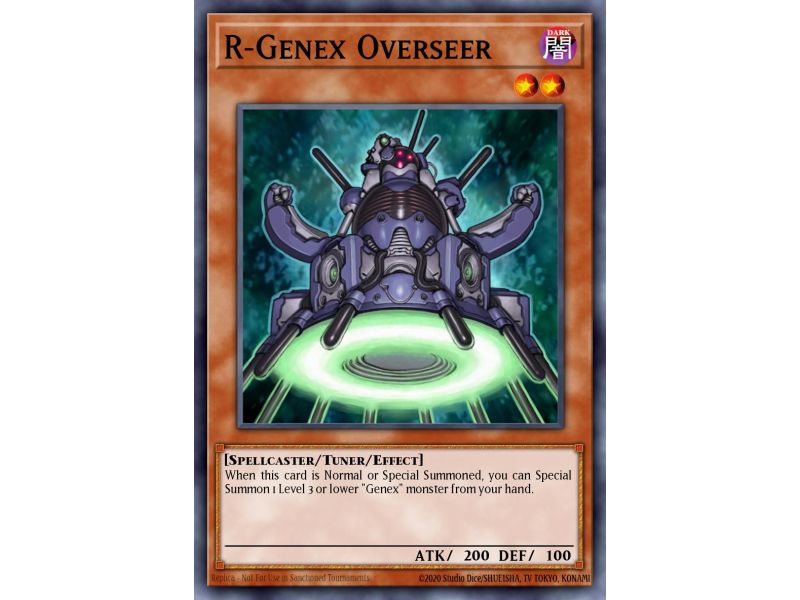 R-Genex Overseer (Duel Terminal Rare Parallel Rare)