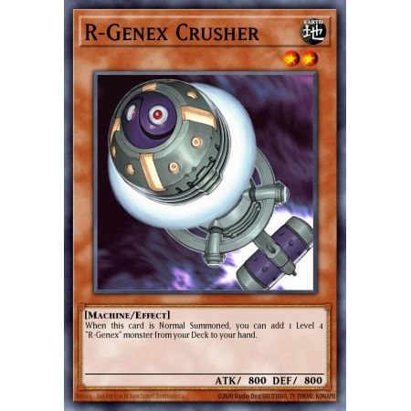 R-Genex Crusher (Duel Terminal Normal Parallel Rare)