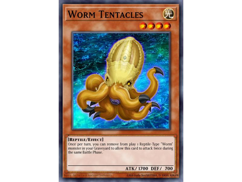 Worm Tentacles (Duel Terminal Normal Parallel Rare)