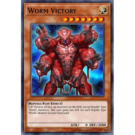 Worm Victory (Duel Terminal Super Parallel Rare)
