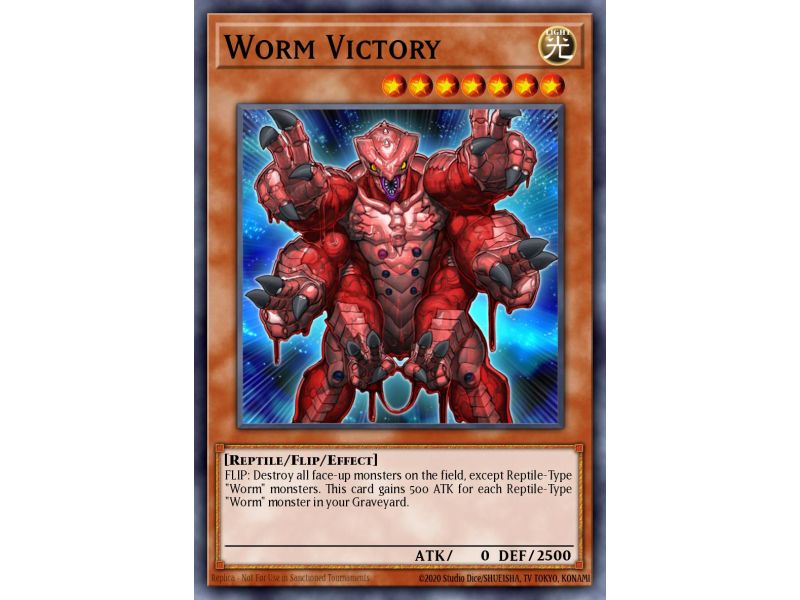 Worm Victory (Duel Terminal Super Parallel Rare)