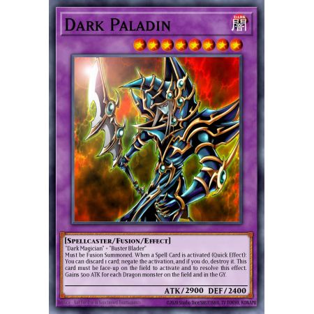 Dark Paladin (Duel Terminal Rare Parallel Rare)