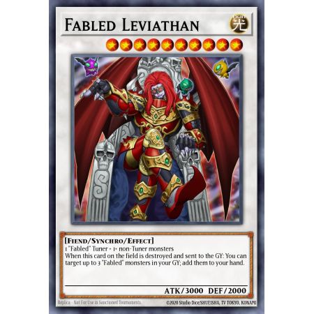 Fabled Leviathan (Duel Terminal Ultra Parallel Rare)