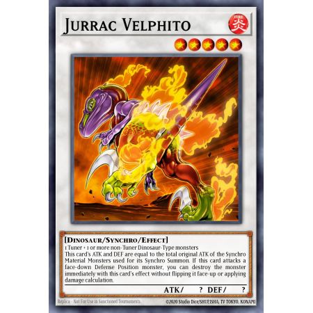 Jurrac Velphito (Duel Terminal Super Parallel Rare)
