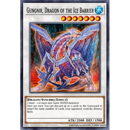 Gungnir, Dragon of the Ice Barrier (Duel Terminal Ultra Parallel Rare)