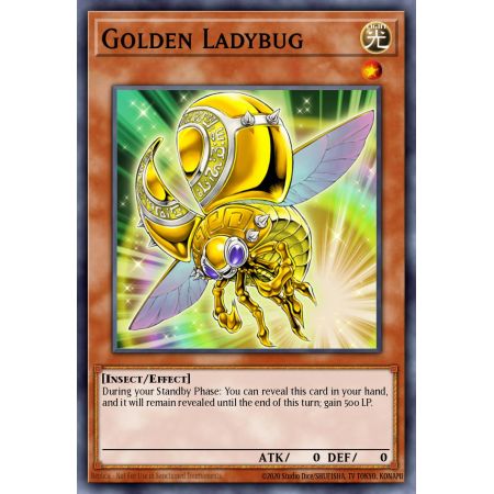 Golden Ladybug (Duel Terminal Normal Parallel Rare)