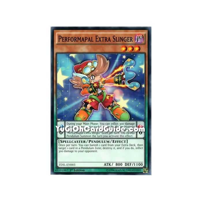 Performapal Extra Slinger (Common) – The Dark Illusion | Carta YUGIOH en México