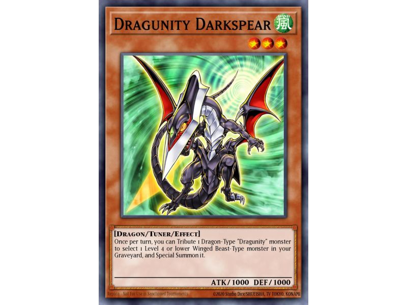 Dragunity Darkspear (Duel Terminal Normal Parallel Rare)