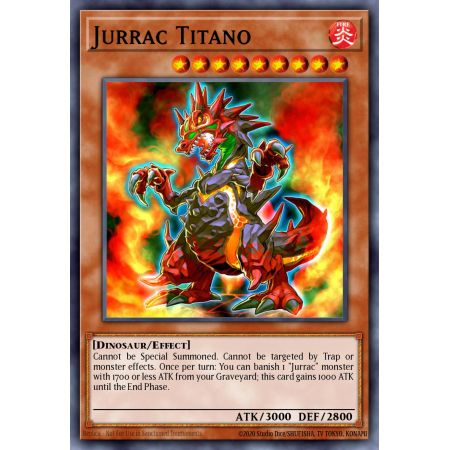 Jurrac Titano (Duel Terminal Super Parallel Rare)