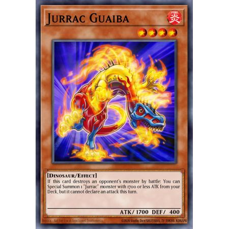 Jurrac Guaiba (Duel Terminal Normal Parallel Rare)