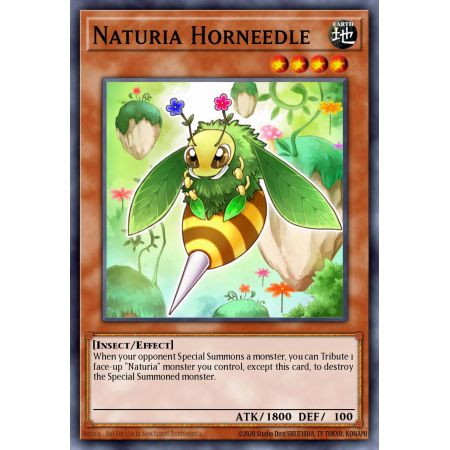 Naturia Horneedle (Duel Terminal Rare Parallel Rare)