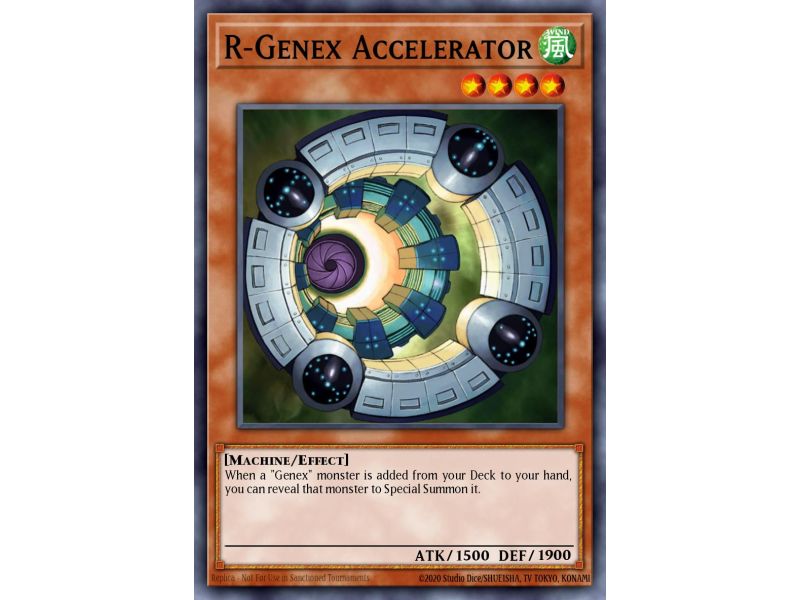 R-Genex Accelerator (Duel Terminal Normal Parallel Rare)